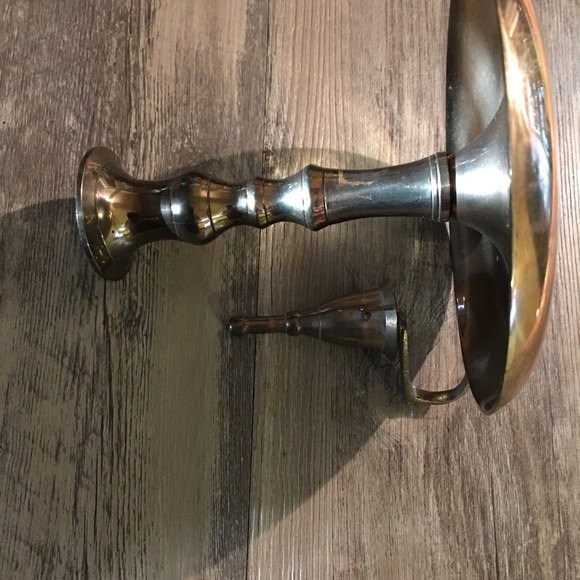 Candle Stick Holder w-Snuffer - Brass - Picture 5 of 8